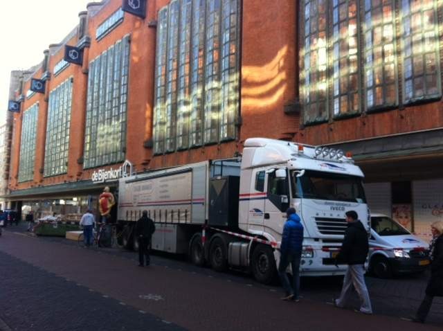 Nieuwe Tegelvloeren - Bijenkorf in Den Haag